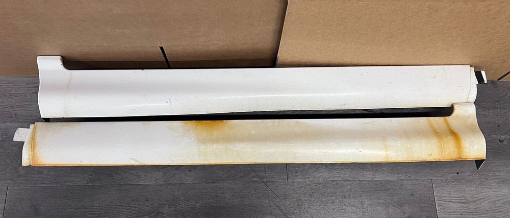 1999-2004 Ford F150 SVT Lightning White Rocker Panel Ground Effect Molding Set