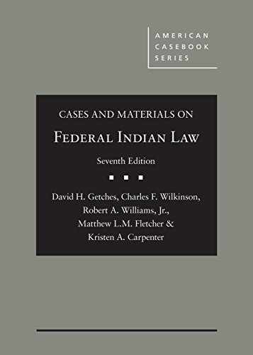 Cases and Materials on - Hardcover, by Getches David; Wilkinson - Acceptable n