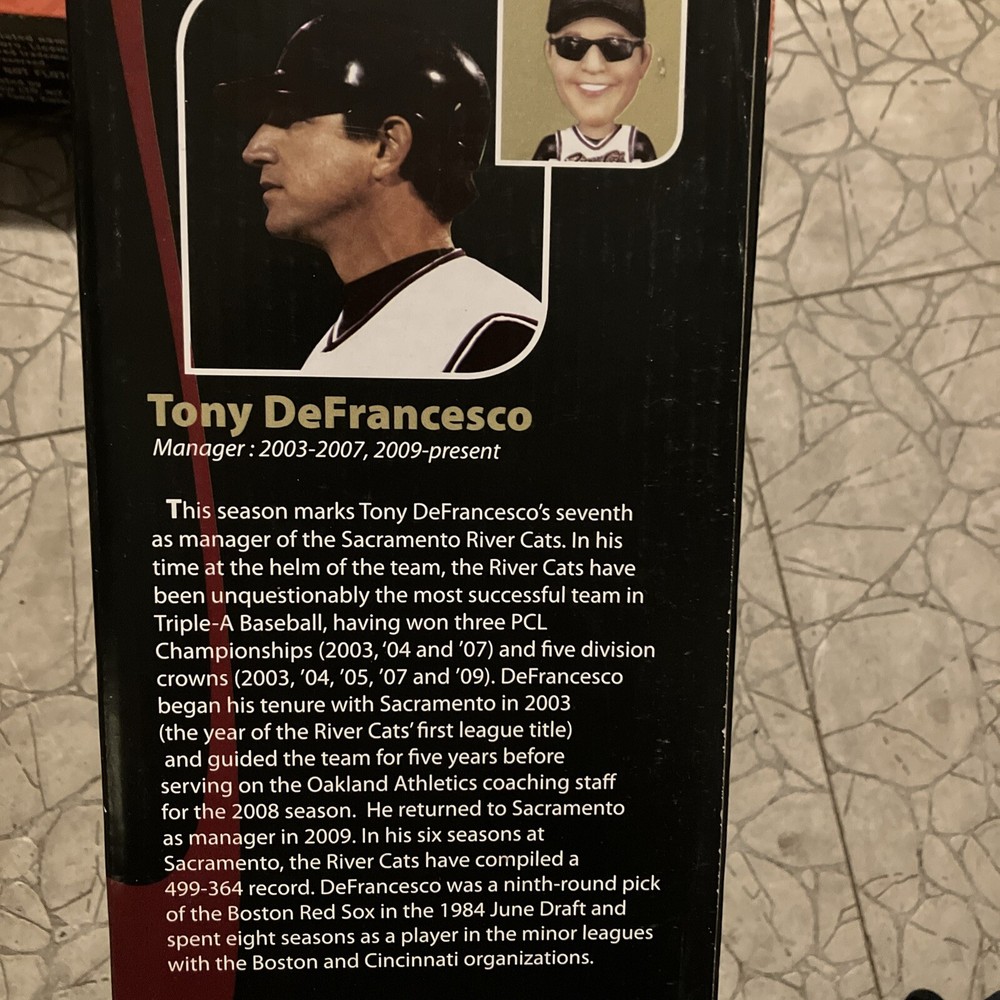 Kurt Suzuki 2010 Bobblehead PCL Sacramento River Cats Anaheim Angels SGA NEW LA