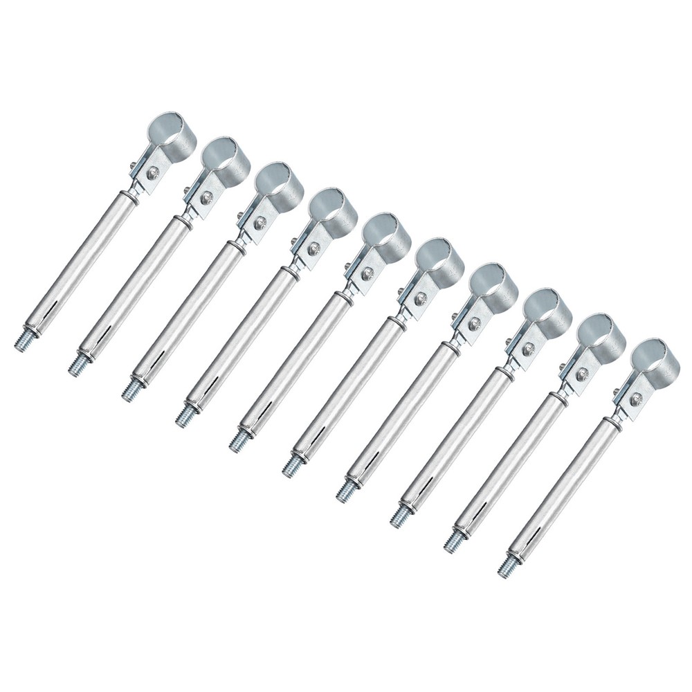 10Pcs Pipe Bracket Clamp Wall Mount Pipe Support Fit 3/4