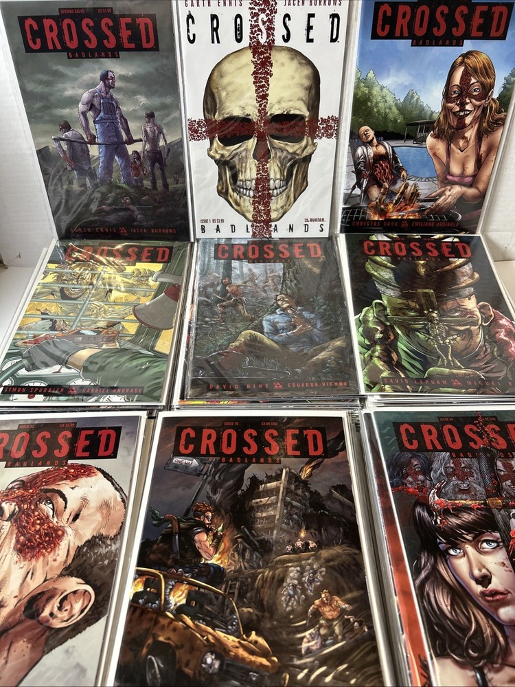 Crossed Badlands #1-100 Complete W/Annuals & Specials Garth Ennis Avatar