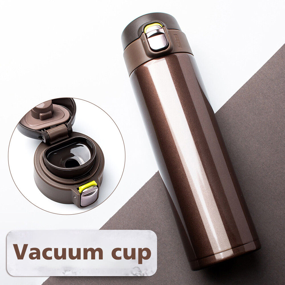 500ML Mini Vacuum Flask Thermos Stainless Steel Travel Bottle Cup Coffee Mugs