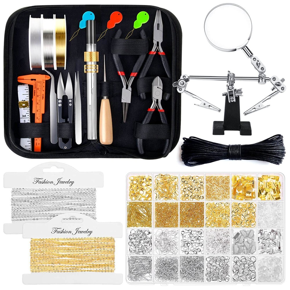 shynek Jewelry Making Kits for Adults Jewelry Making Supplies Kit with Jewelr...