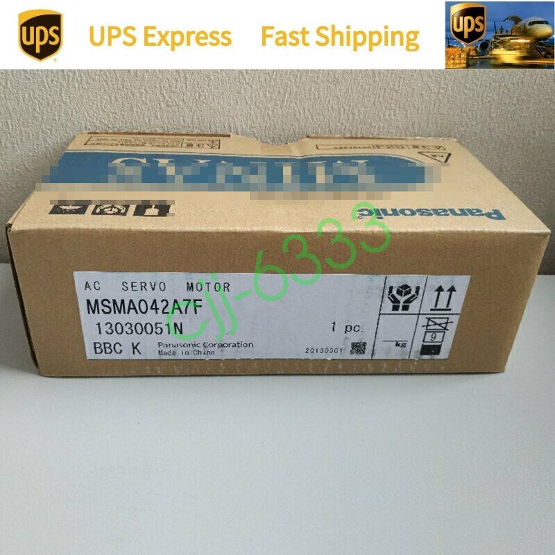 MSMA042A7F Panasonic AC Servo Motor New in Box One Year Warranty Spot Goods！-image