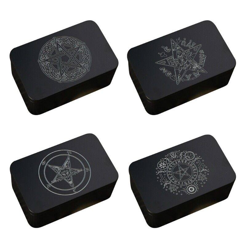 Premium Tarot Card Storage Box - Organizer for Playing & Trading Cards