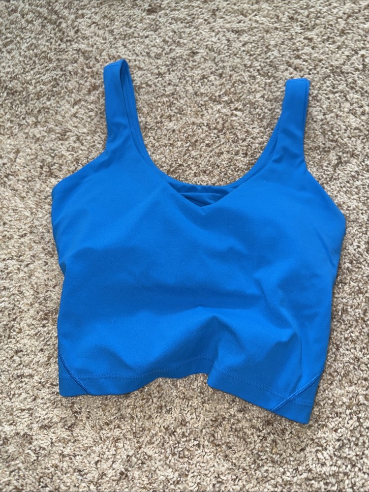 Lululemon Women’s Align Tank Top Blue Lightly Used Size 4