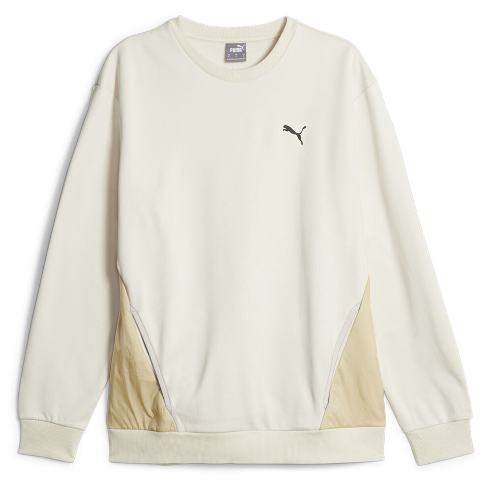 Puma Open Road Logo Crew Neck Sweatshirt for Men Size M - Style 67589687