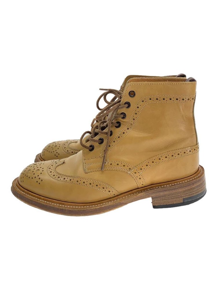 Tricker S Stephy/Country Boots/Lace-Up Boots/Wingtip/Uk5/Beg/Leather 858