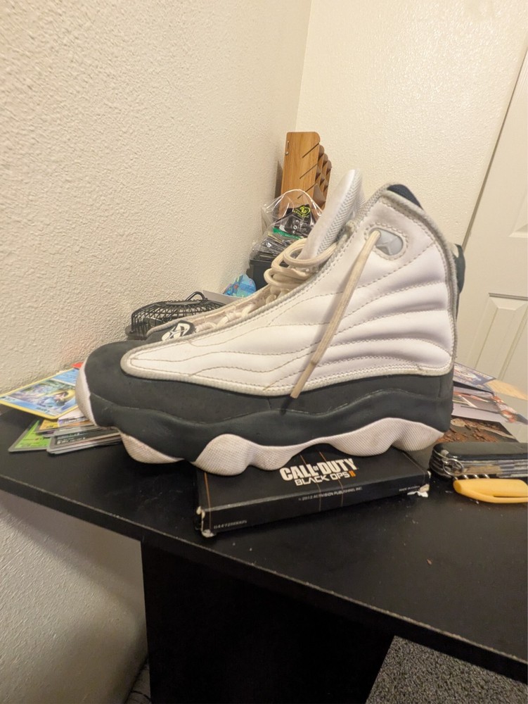 Jordan 13 black and white used