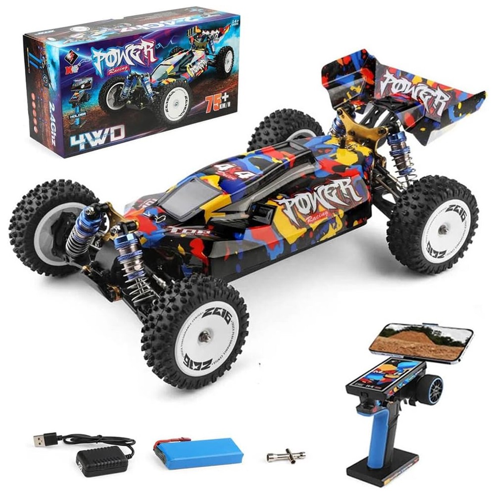 WLtoys XKS 124007 RC Car 1/12 75KM/H 2.4GHz 4WD All Terrain RC Racing Car O2V3