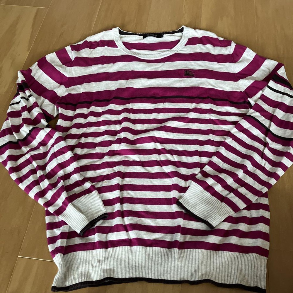 Burberry knit sweater Men's Fashion from Japan