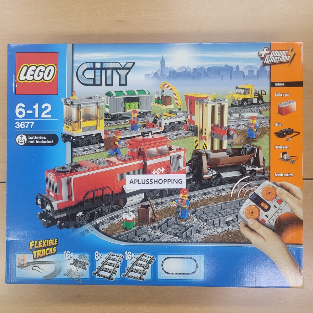 LEGO CITY: Red Cargo Train (3677)