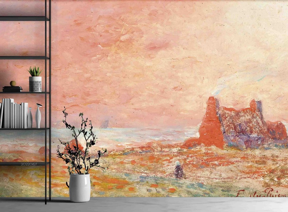 3D Landscape Oil Painting Wall Murals Wallpaper Murals Wall Sticker 39