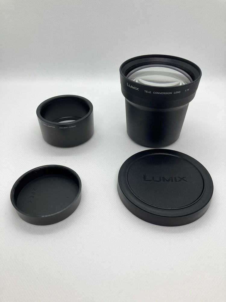 Near Mint Lumix DMW-LT55 Conversion Lens with DMW-LA3 Adapter 230524a313000