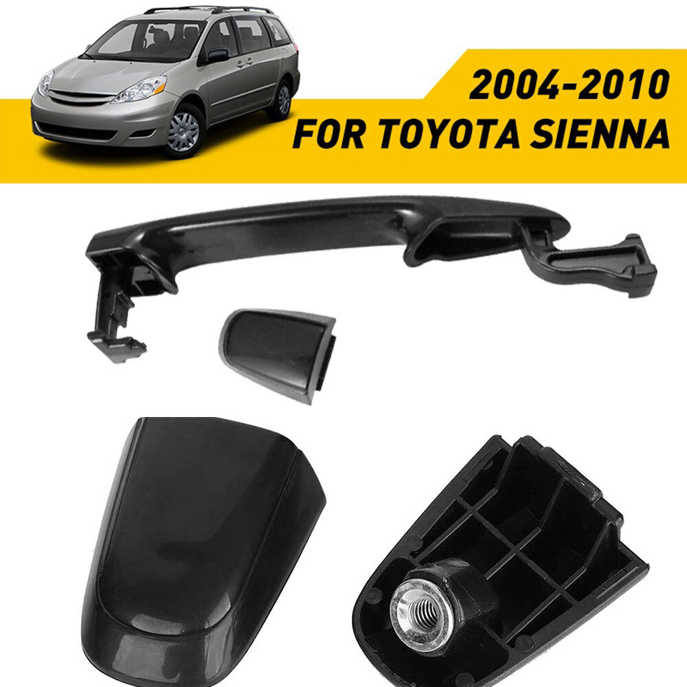 Exterior Sliding Door Handle Left or Right For 04-10 Sienna Toyota Front outside