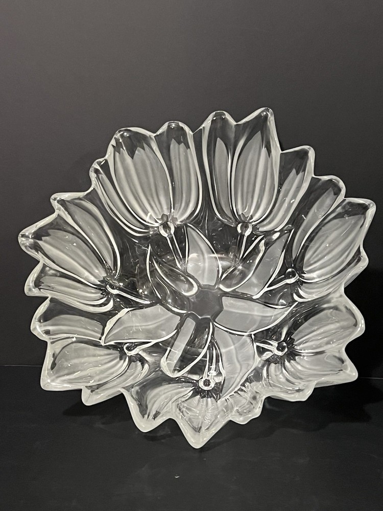 Walther Glas Sylvia Crystal Frosted Serving Bowl 12