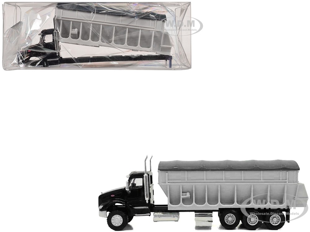 Peterbilt 579 HO Scale Potato Sugar Beet Truck Black 1/87 Promotex 006615 BK