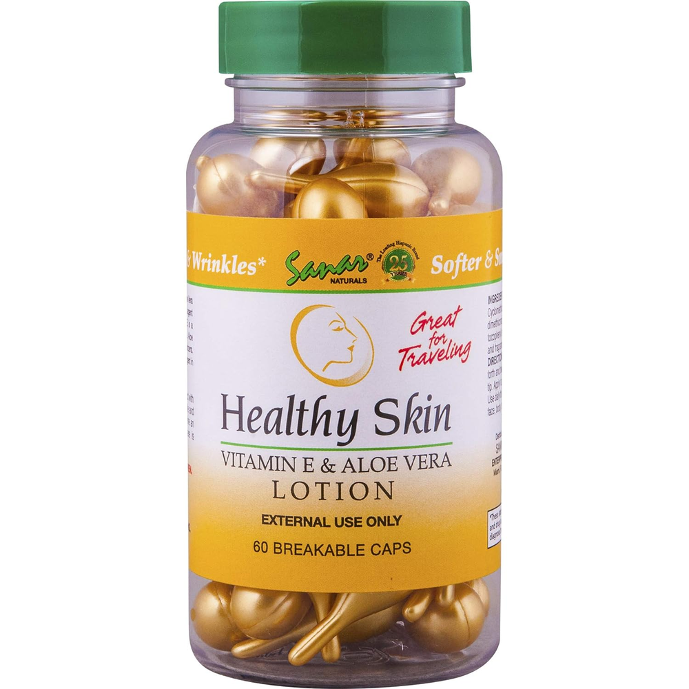 Healthy Skin Vitamin E and Aloe Vera Moisturizer Ampoules - Body Lotion
