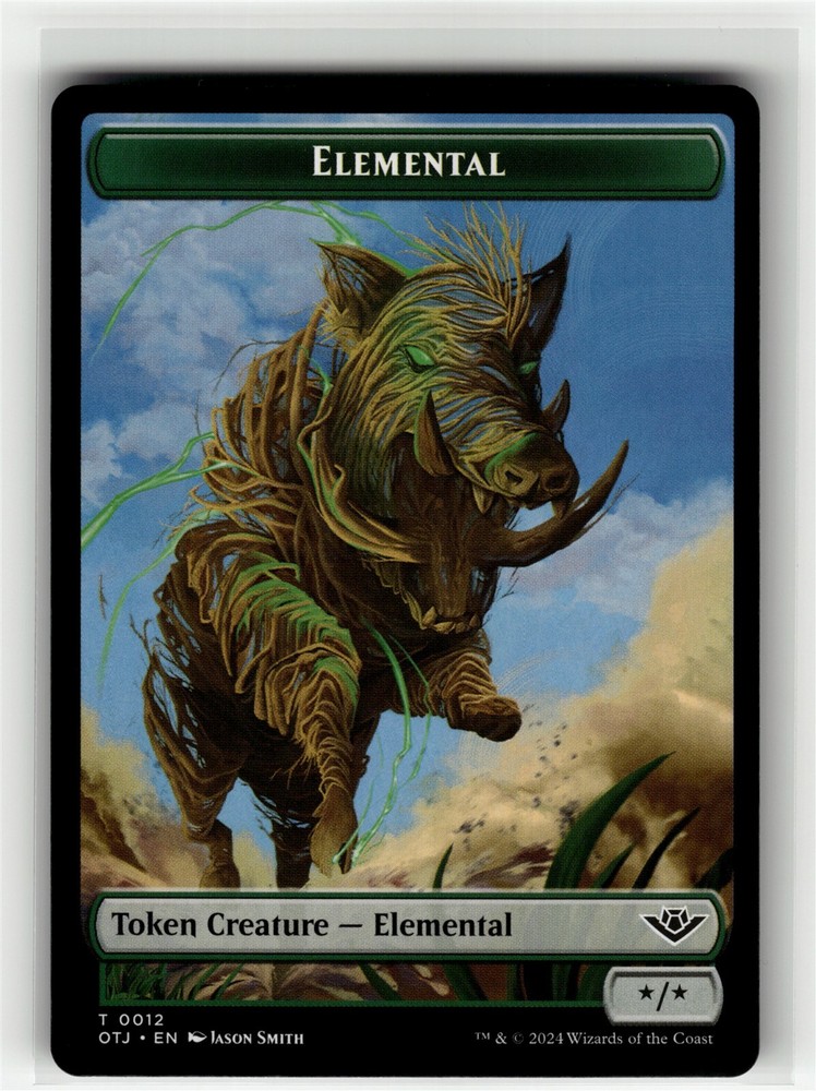 ELEMENTAL // PLOT DOUBLE-SIDE Outlaws of Thunder Junction #12//20 OTJ(NM+)(MTG)-image