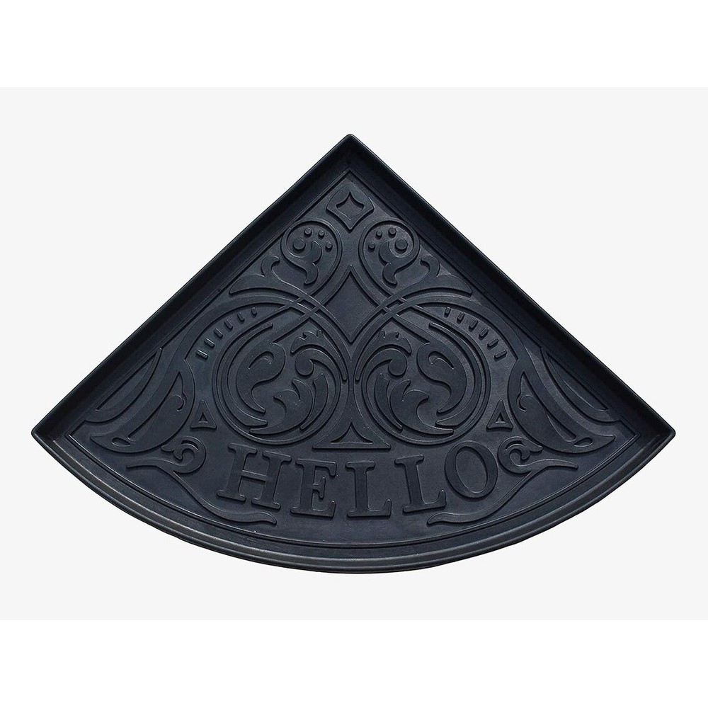 A1HC Footprint Heavy Duty Flexible 100% Rubber Boot Mat.