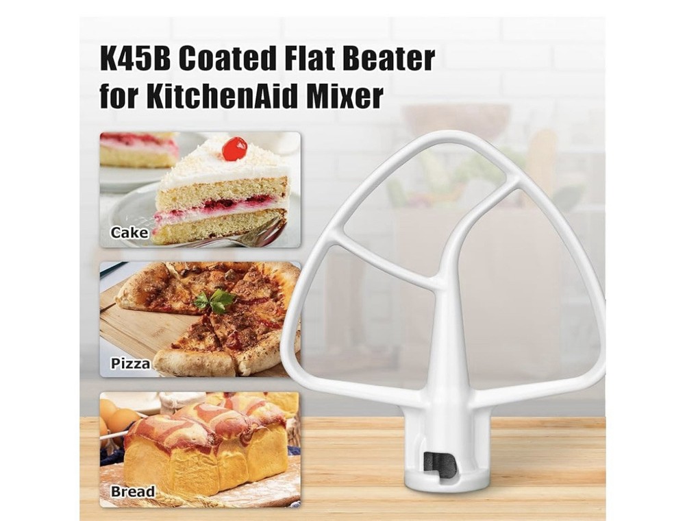 KitchenAid K45B Stand Mixer Beater Attachment for Effortless Baking