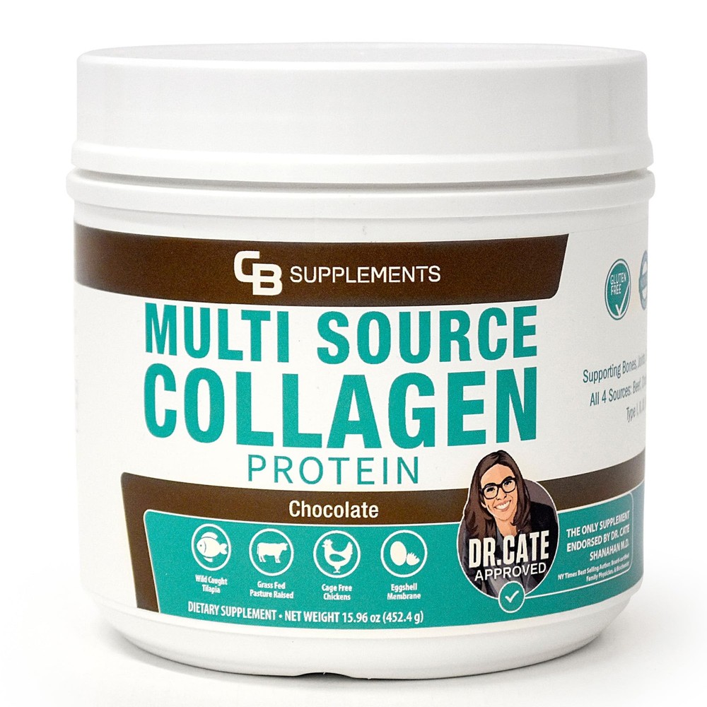 Multi Collagen Protein – Hydrolyzed Collagen for Joint, Skin, Gut, Hair & Nai...