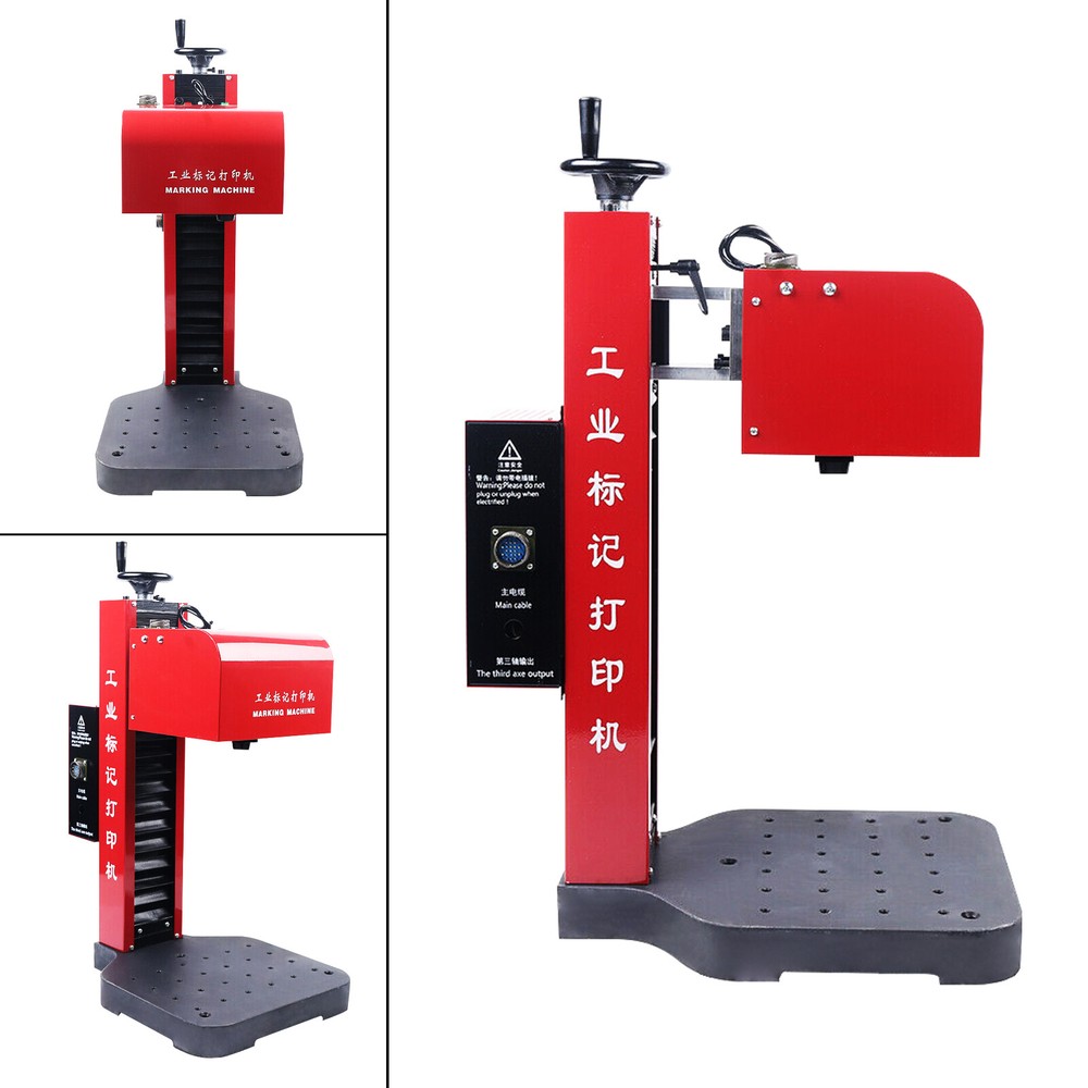 Pneumatic Dot Peen Marking Machine for Metal Nameplates and Tags