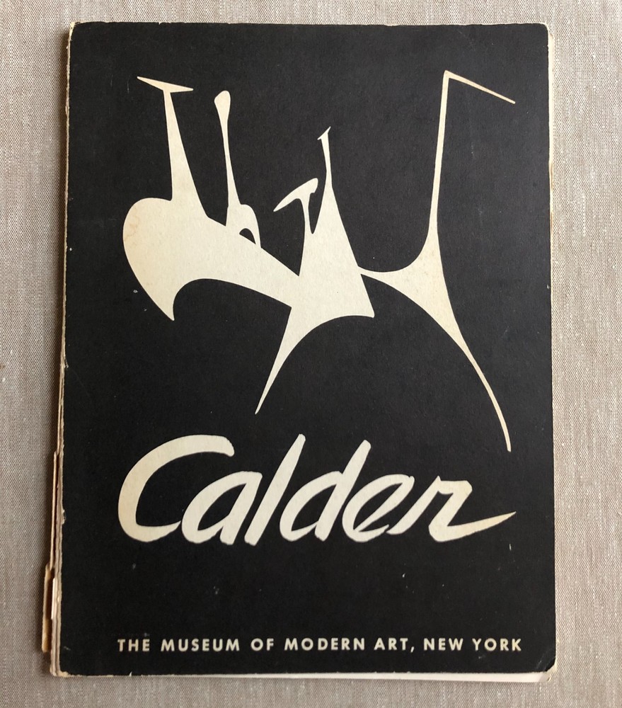 ALEXANDER CALDER MoMA 1943 CATALOGUE