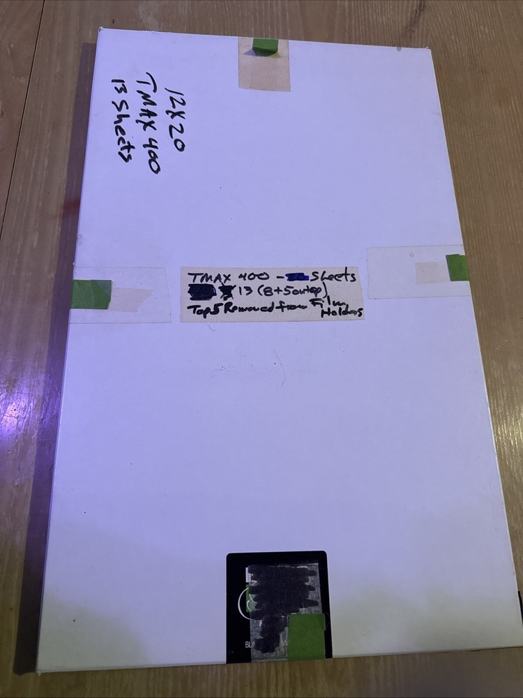 Kodak Tmax 400 12x20 Sheet Film