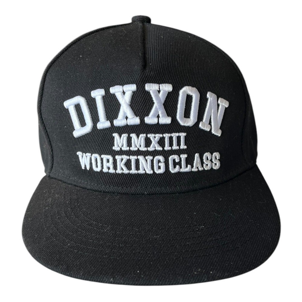 Dixxon Flannel Co Black Flat Bill Snapback Hat