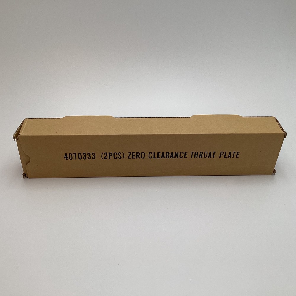 Ryobi 4070333 Zero Clearance Throat Plate (2PCS) for Table Saws - New Open Box