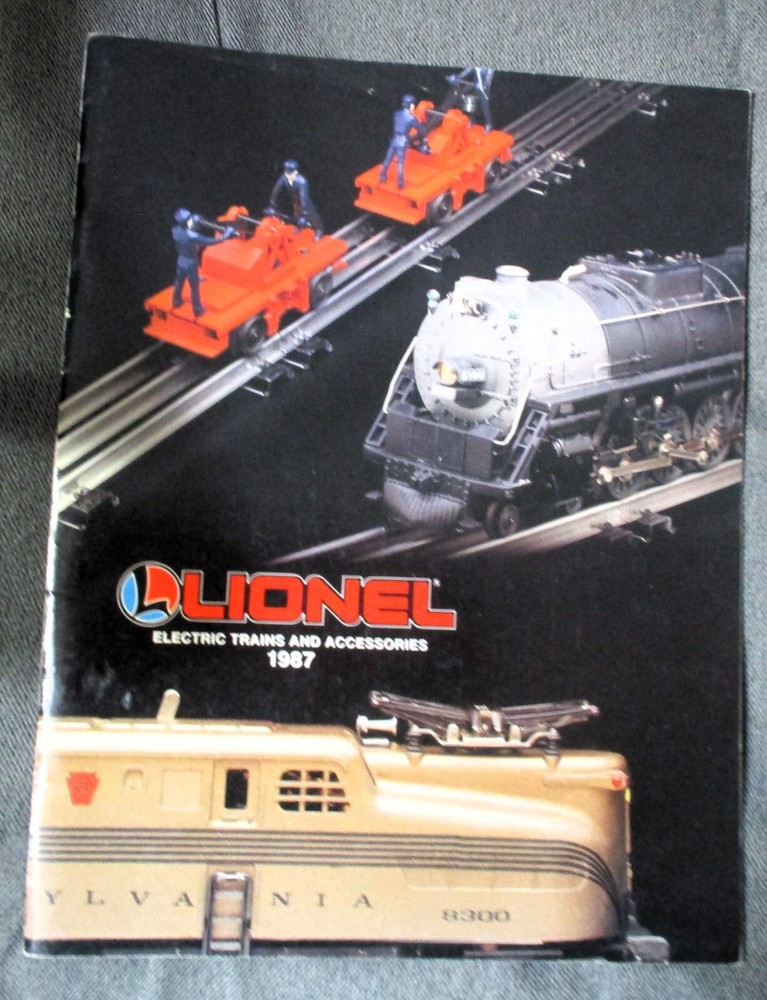 1987 Lionel Electric Trains And Accessories  Book