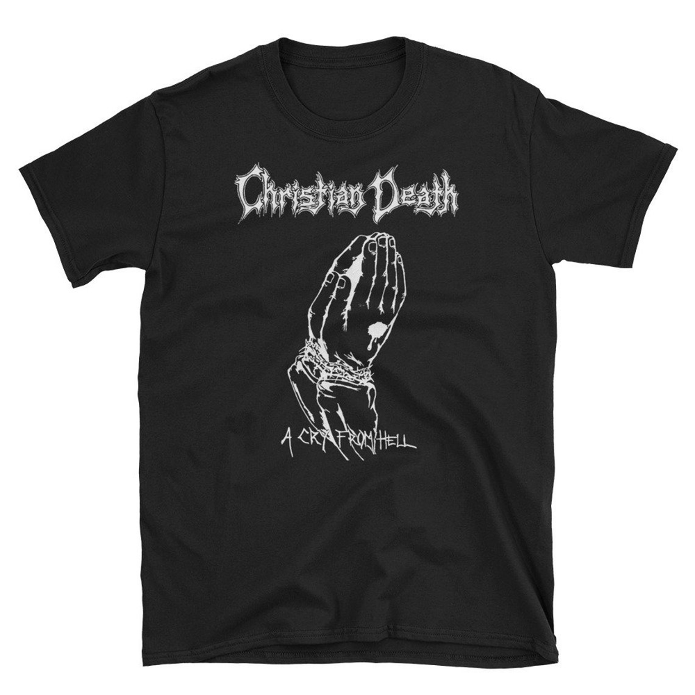 Christian Death T-Shirt, Shadow Project, 45 Grave, Rozz Williams, Unisex tee