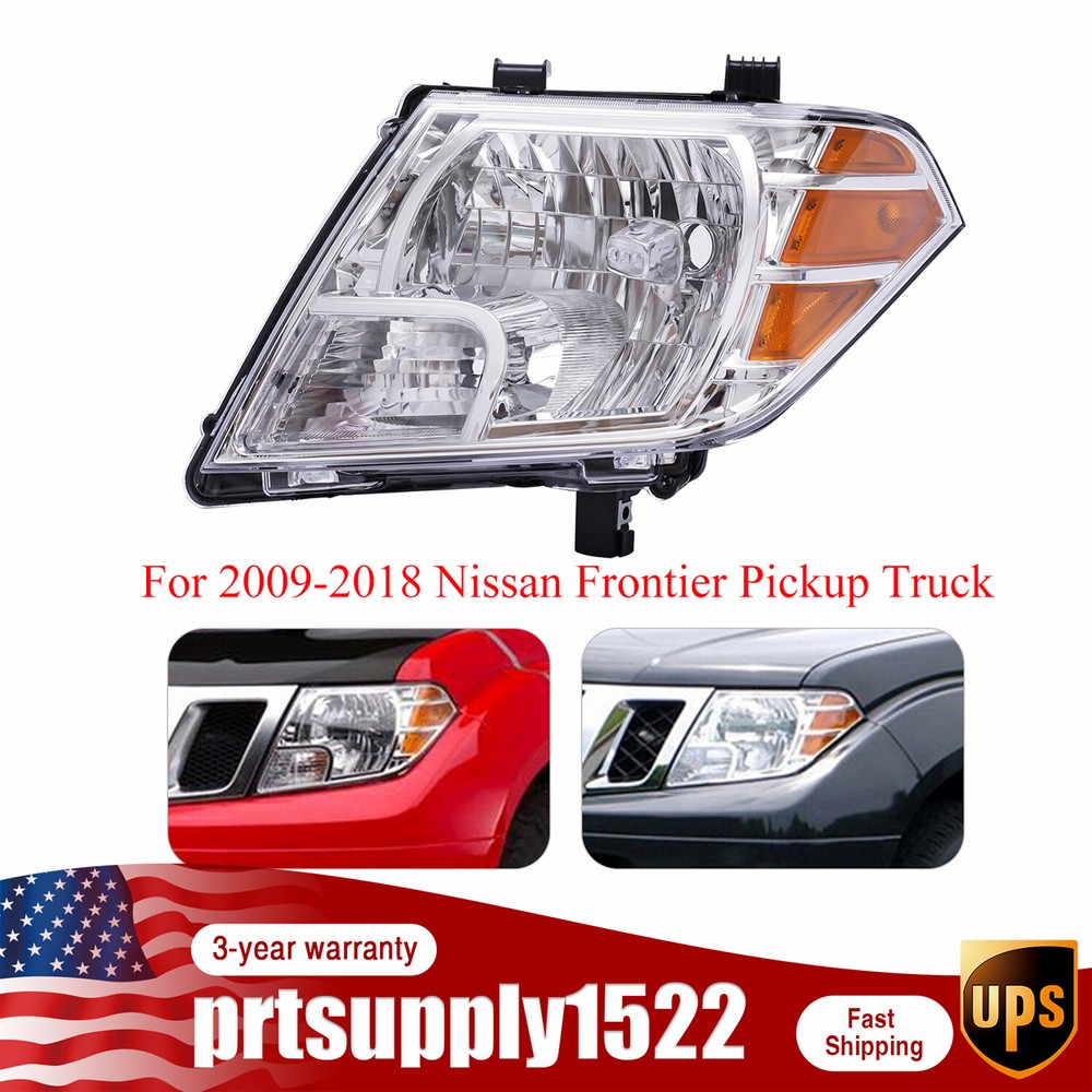 2009-2018 Nissan Frontier Left Driver Side Headlight Assembly