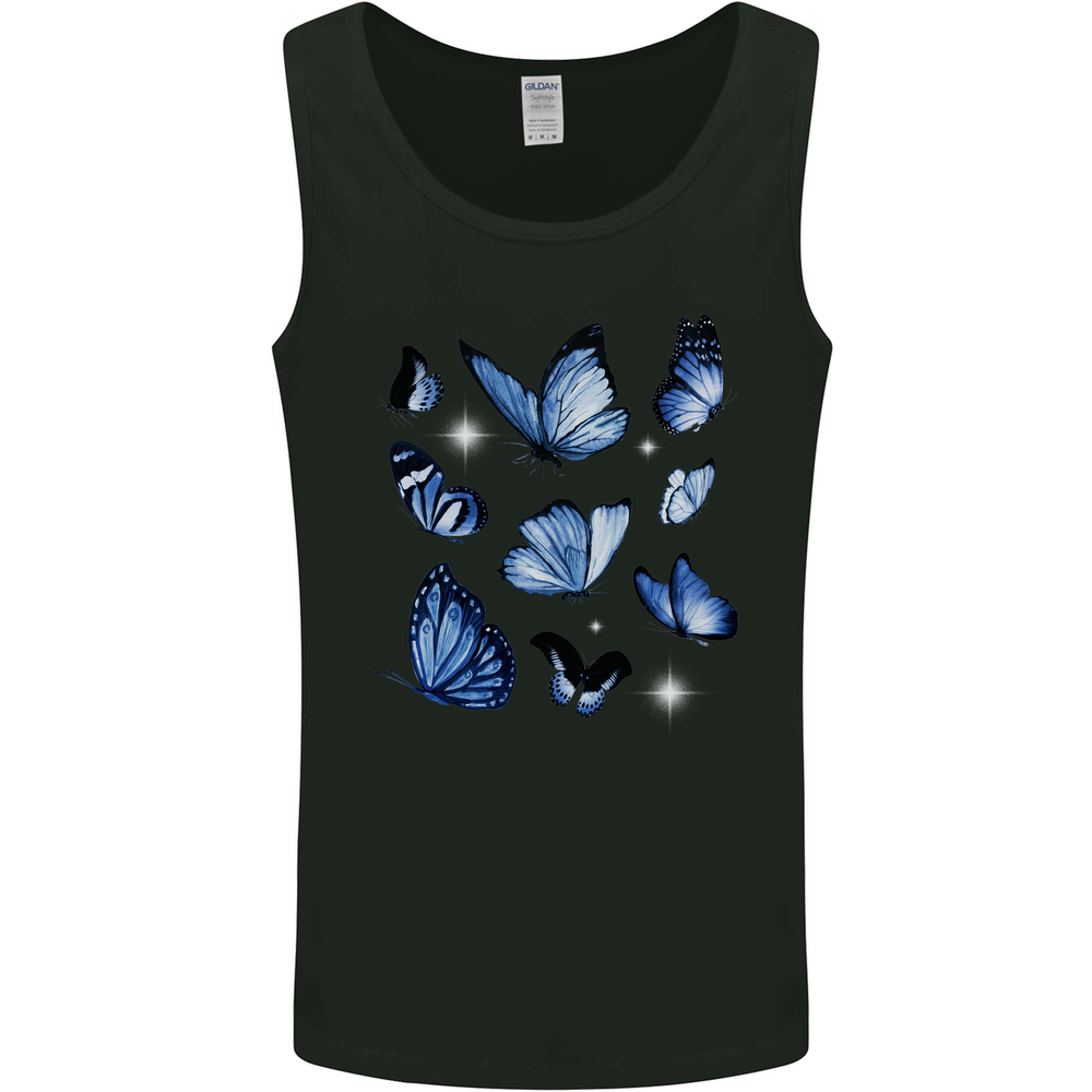 A Butterfly Collection Rhopalocera Mens Vest Tank Top