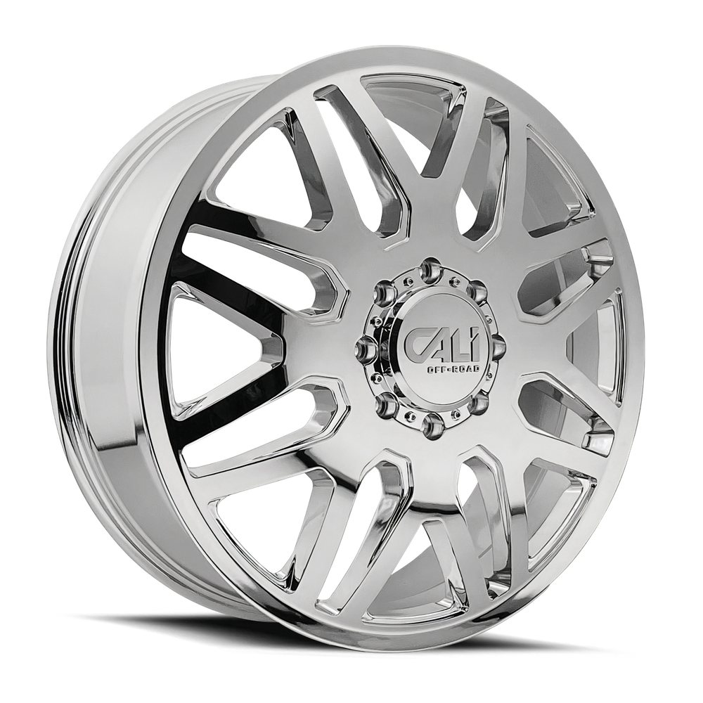CALI OFF-ROAD-OFFROAD INVADER DUALLY 9115D CHROME 24X8.25 8-200 115MM 142MM