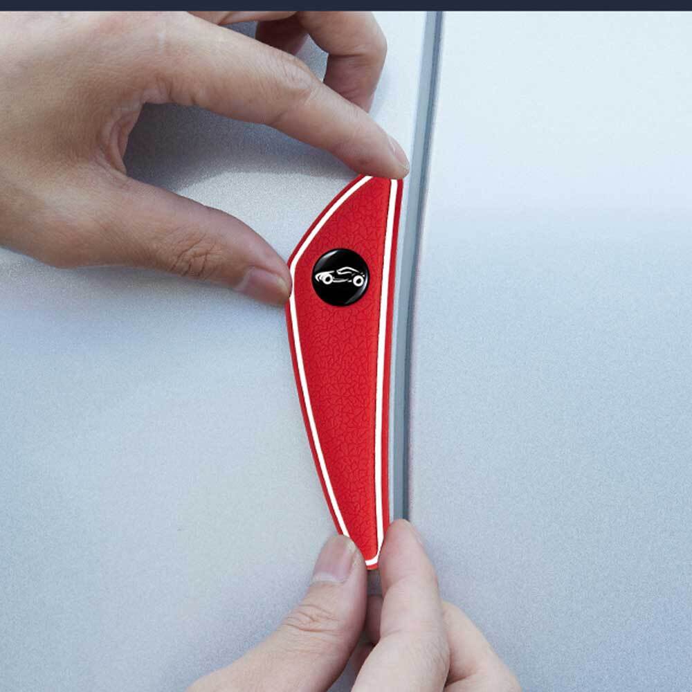 4pcs Car Door Edge Guard Scratch Strip Cover Anti-scratch Protector Accessories