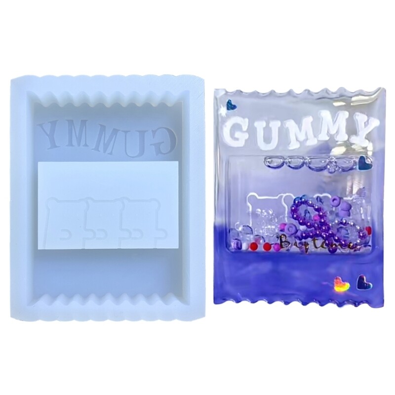 Resin Bear Shaker Mold Reusable Silicone DIY Quicksand Craft