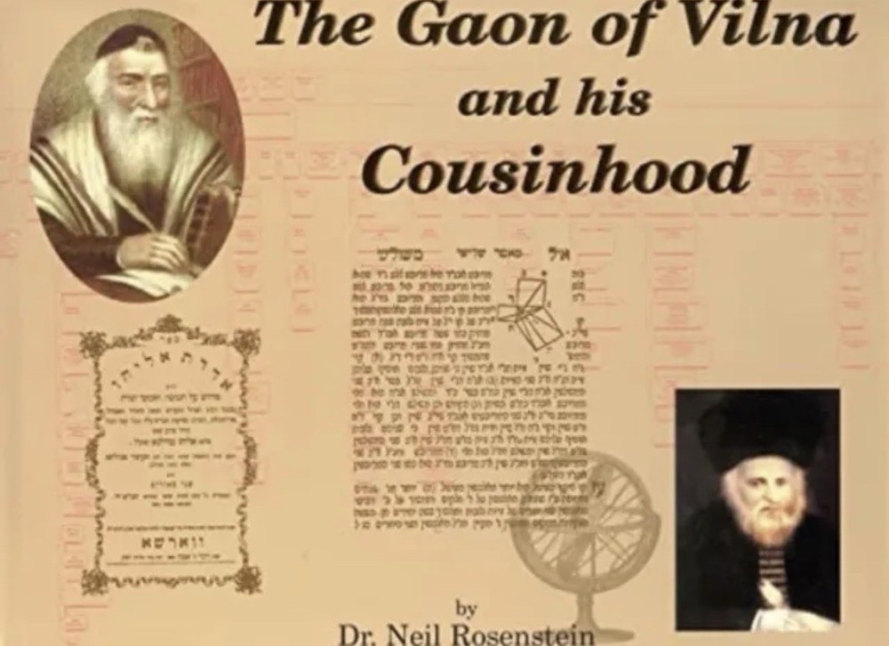 Gaon of Vilna Genealogy Hardcover New Out of Print Cousinhood