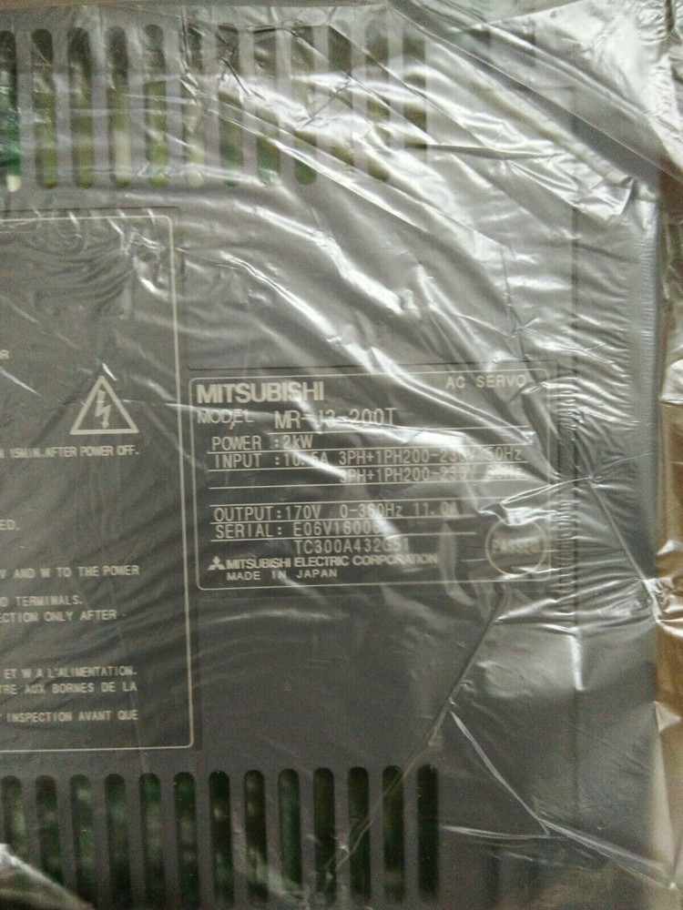MR-J3-200T Servo Drive MRJ3200T New In Box One Year Warranty #A6-4