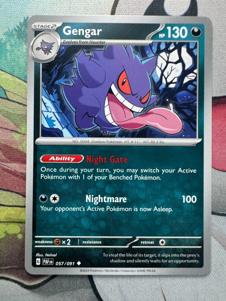 Gengar Non-Holo English Pokemon TCG Card BKCJ264 Rare Collectible