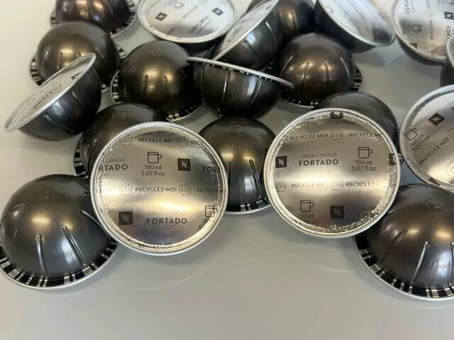 Nespresso Vertuo Fortado Gran Lungo Coffee 120 Bulk Pods Exp 05/31/25
