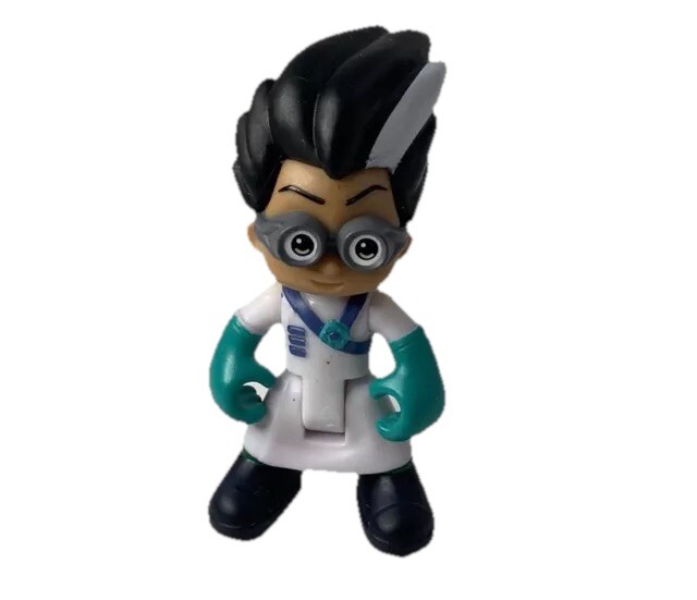 PJ Masks Action Figure Romeo 3”! Lab Coat Gloves And Googles  Moveable Arms