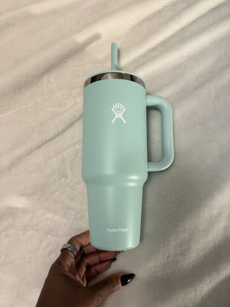 Hydro Flask All Around Travel Tumbler 40 oz Dew with Straw - Brand New