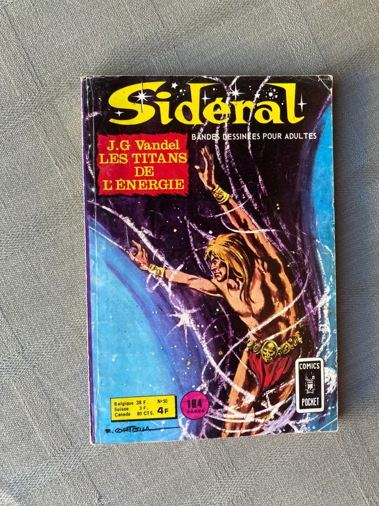 Sealed 2eme Series Edition Arédit No. 50 the Titans OF ENERGY 1975 Mint Correct