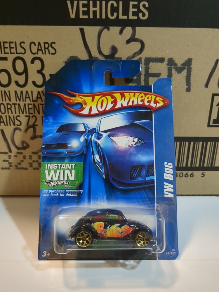 Hot Wheels, VW Bug, 1:64 Die Cast Car, 2006 Edition