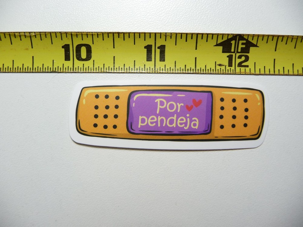 Sarcastic Pendeja Love Hearts Sticker Decal Funny Novelty