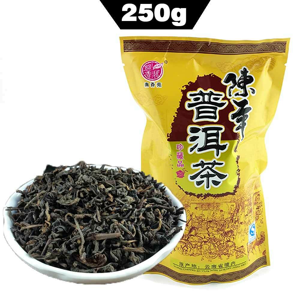 Ripe Puer Tea Pu-er China Natural Tea Good For Slimming Loose Puerh 250g/8.8oz