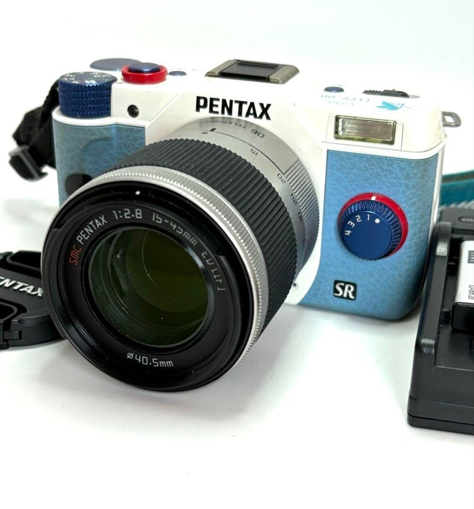PENTAX Q10 Digital Camera Evangelion Model Zoom Lens Kit TYPE 00 Ray From Japan