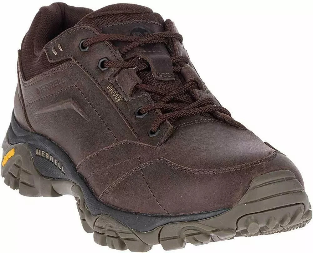 Men's Merrell Moab Adventure Luna Brown Lace-Up Shoe Size 9